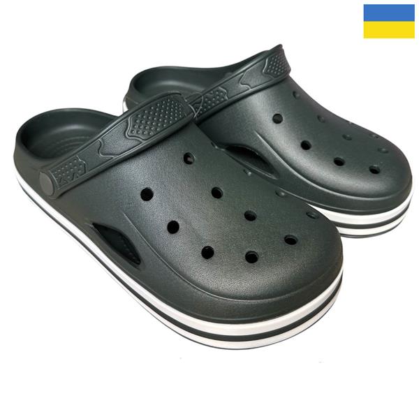 Кроксы Rai shoes (37-41) 416 хакі (лето)