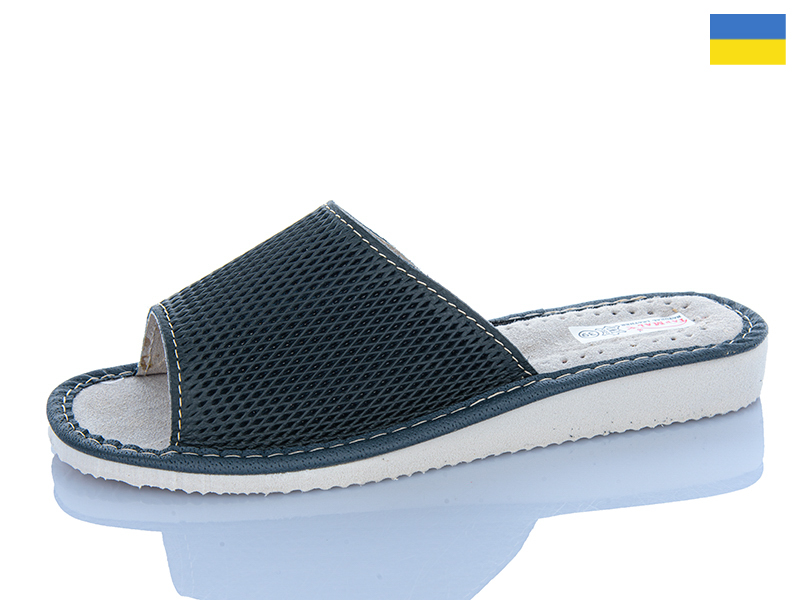 Тапочки Inblu (36-41) Перфорація жін.сірий (лето)