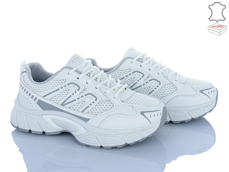 Кроссовки Stilli Group (36-41) NK140-2 шкіра (деми)