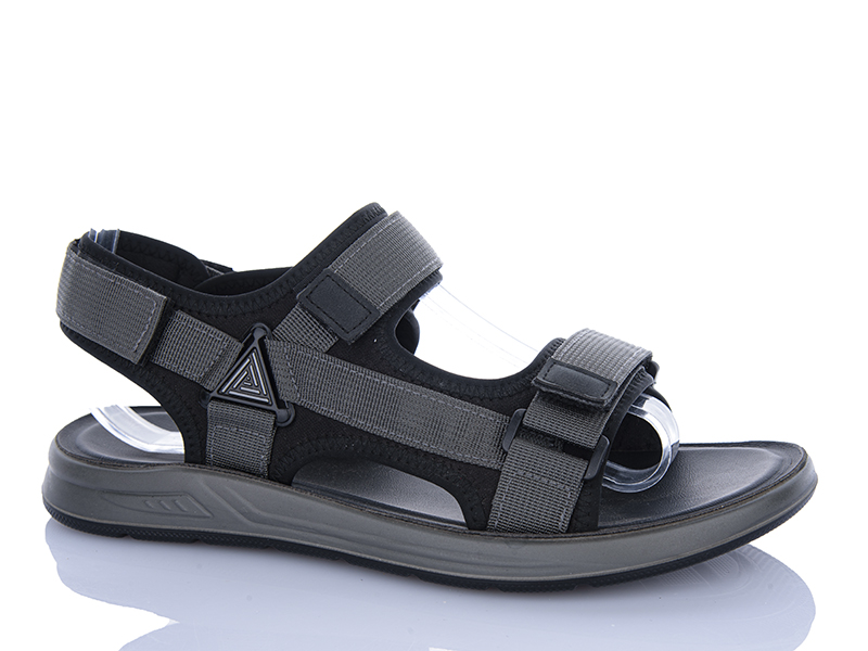 Сандалии ABA (40-45) 598 grey (лето)