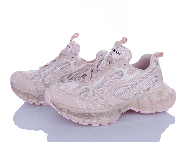 Кроссовки Clibee (35-40) D11095 pink (лето)