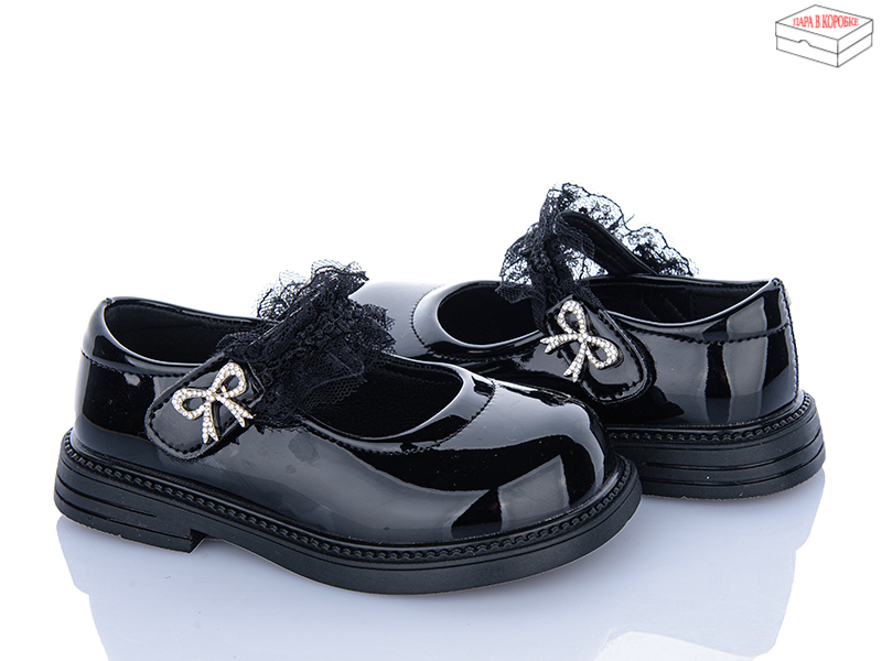 Туфли Clibee-ShoSho (23-27) DA811-1 black (деми)
