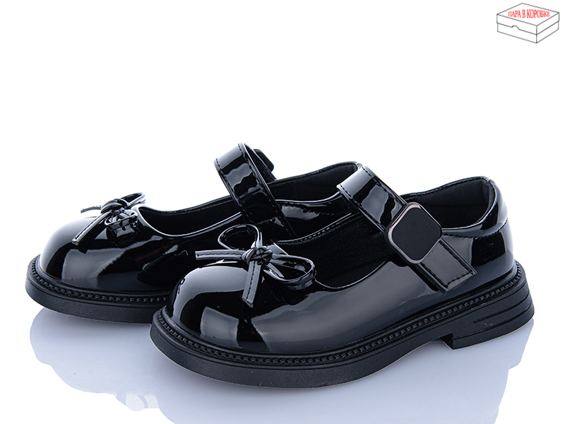 Туфли Clibee-ShoSho (26-30) DB800-1 black (деми)