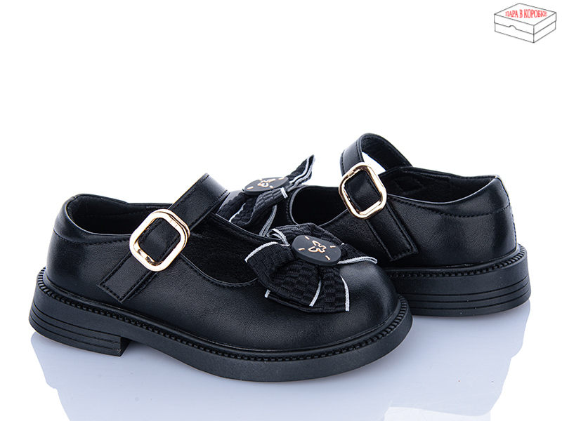 Туфли Clibee-ShoSho (26-31) DB804-1 black (деми)
