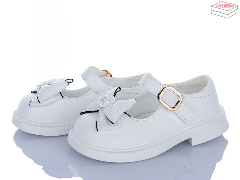 Туфли Clibee-ShoSho (26-31) DB804-3 white (деми)