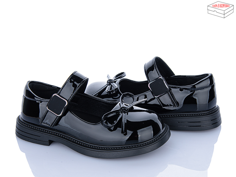 Туфли Clibee-ShoSho (31-36) DC801-1 black (деми)