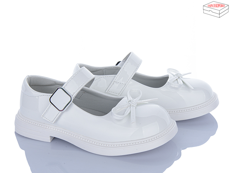 Туфли Clibee-ShoSho (31-36) DC801-2 white (деми)