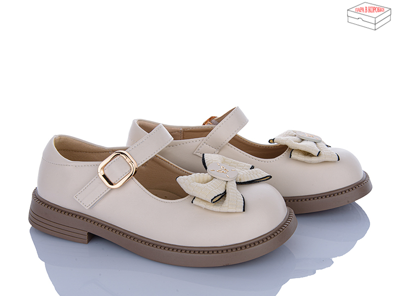 Туфли Clibee-ShoSho (32-37) DC805-2 beige (деми)