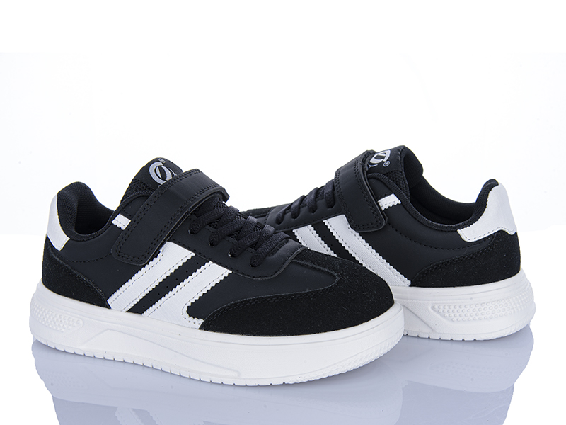 Кроссовки Clibee-ShoSho (34-39) ED783-2 black-white (деми)