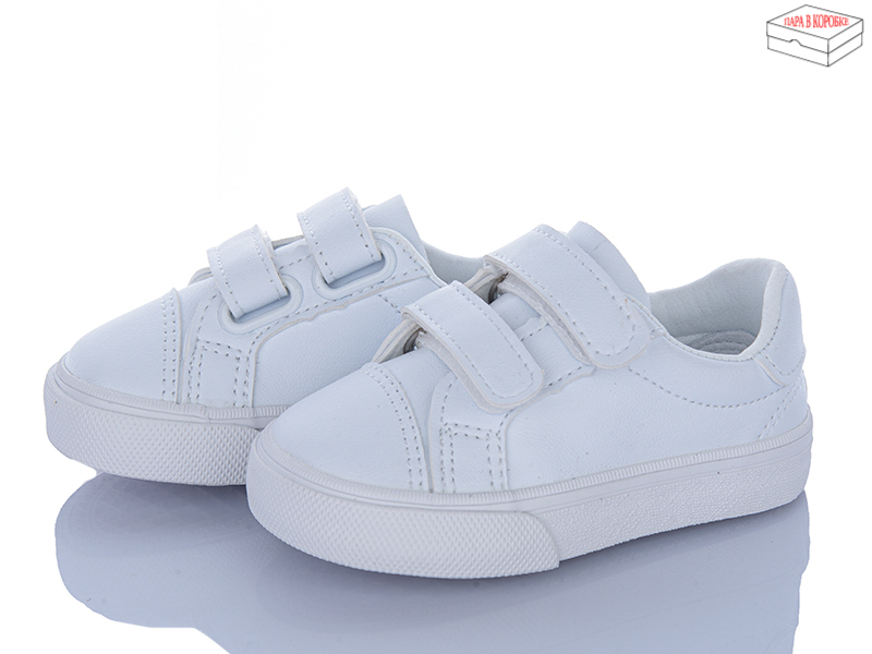 Кеды Clibee-ShoSho (19-24) RC12 white (деми)