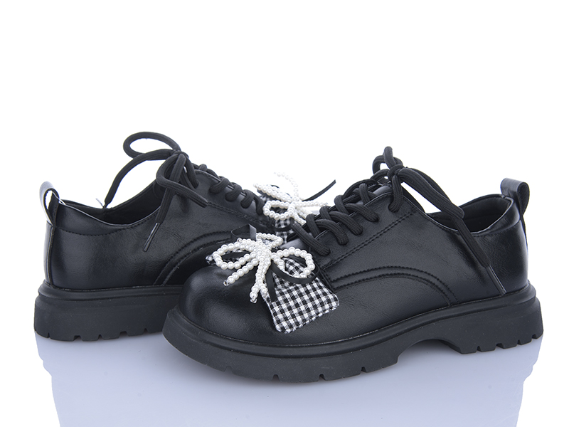 Туфли Clibee (31-37) A26506 black (деми)