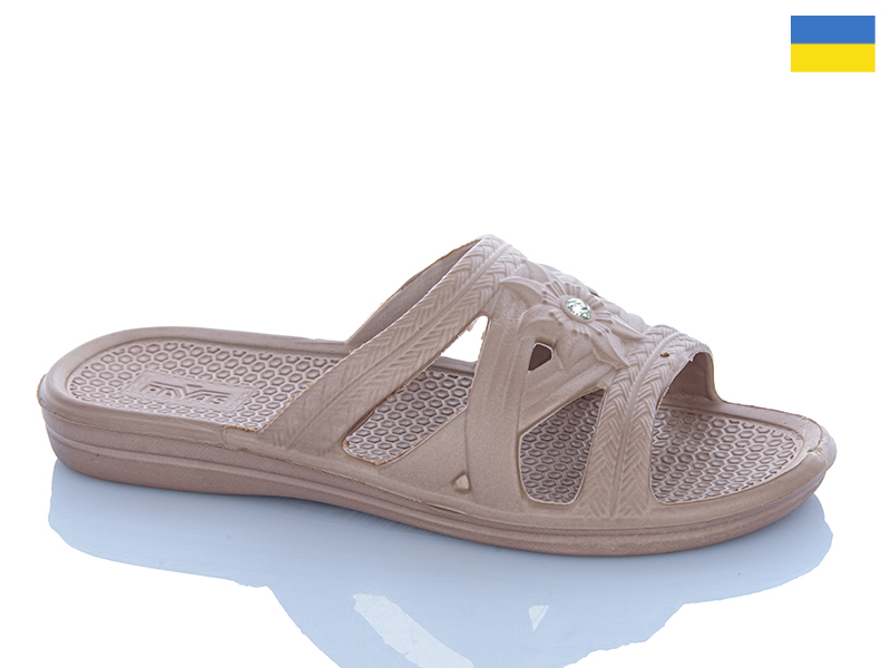 Шлепанцы RGP (36-41) KG бежевий (лето)