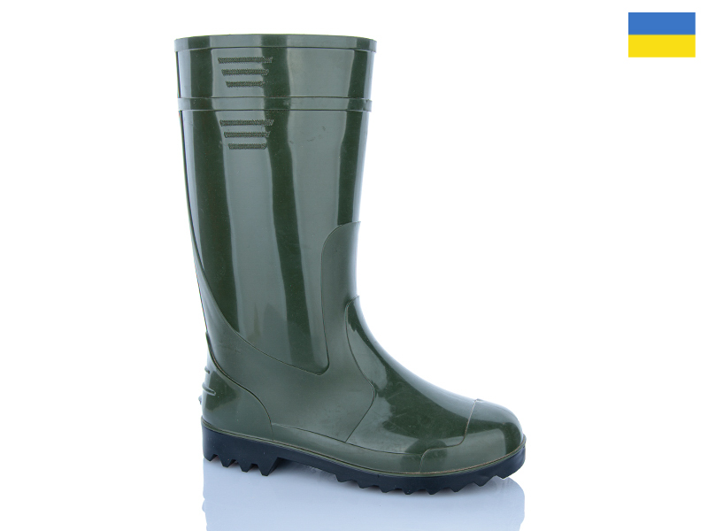 Сапоги RGP (41-46) Litma зелений (деми)