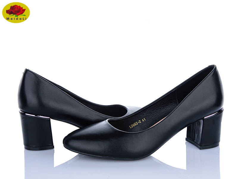 Туфли Meideli (41-43) LD665-2 батал (деми)