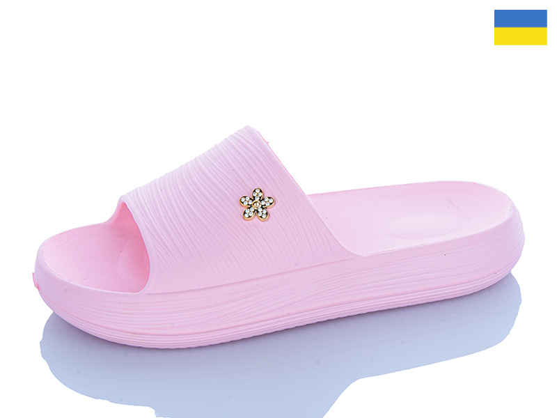 Шлепанцы Inblu (36-41) 122 камінь рожевий (лето)