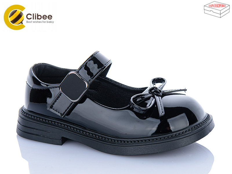 Туфли Clibee-Apawwa (26-30) DB800 black (деми)