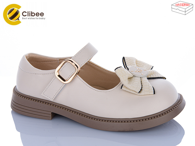 Туфли Clibee-Apawwa (32-37) DC805 beige (деми)