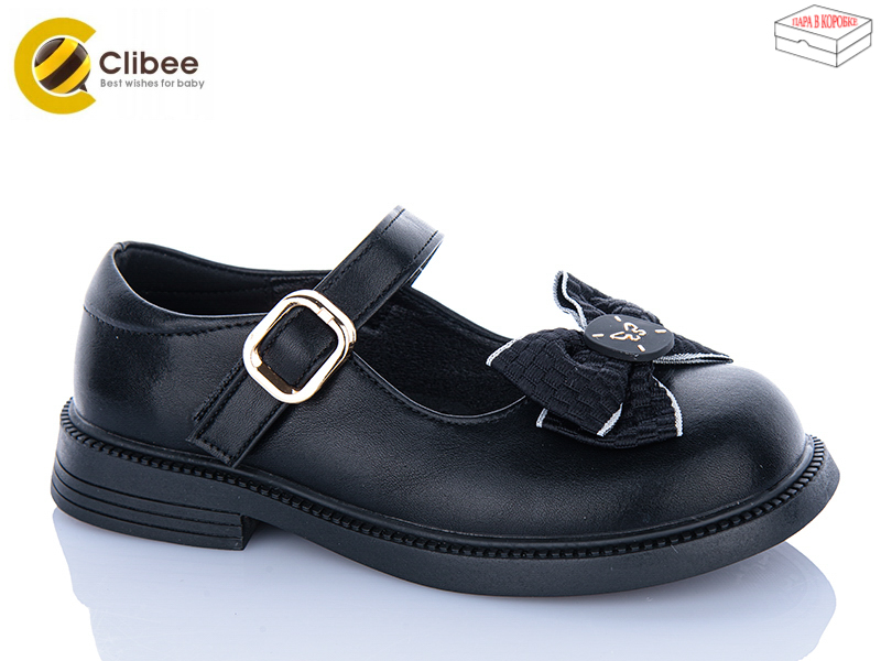 Туфли Clibee-Apawwa (32-37) DC805 black (деми)