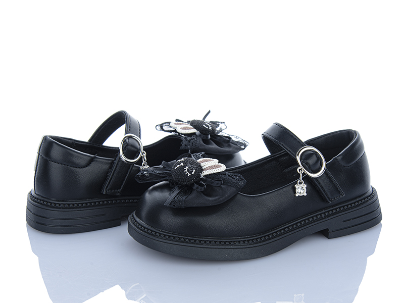 Туфли Clibee (26-30) DB810 black (деми)