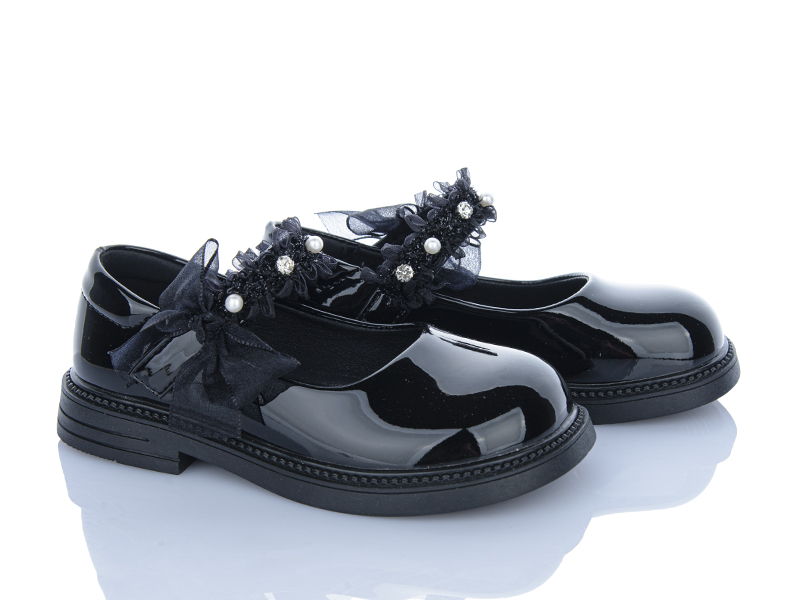 Туфли Clibee (26-30) DB812 black (деми)