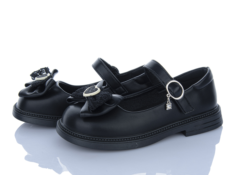 Туфли Clibee (31-36) DC809 black (деми)