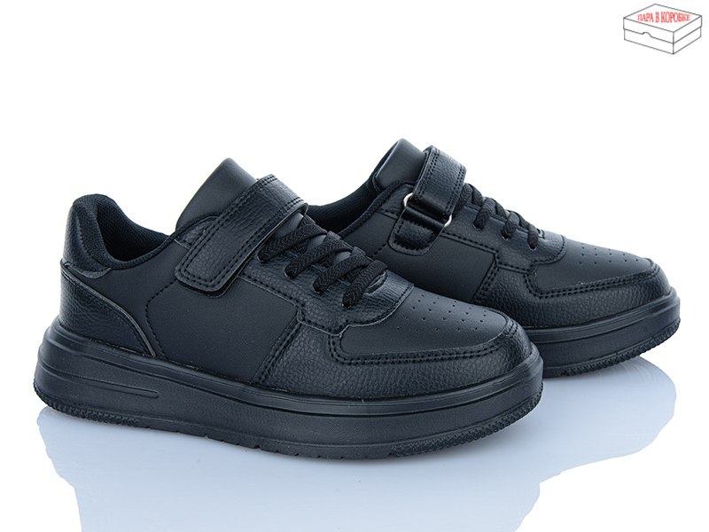Кроссовки Clibee-ShoSho (34-39) LC3324-1 black (деми)