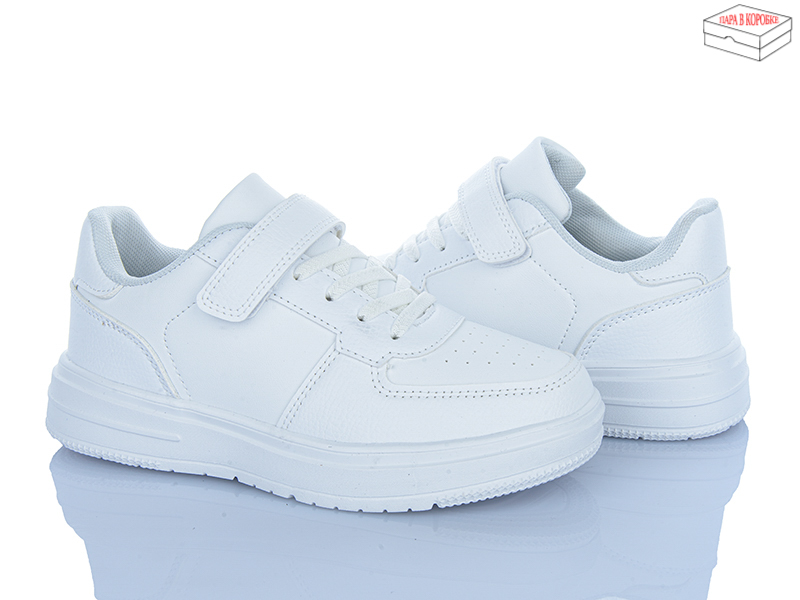 Кроссовки Clibee-ShoSho (34-39) LC3324-2 white (деми)