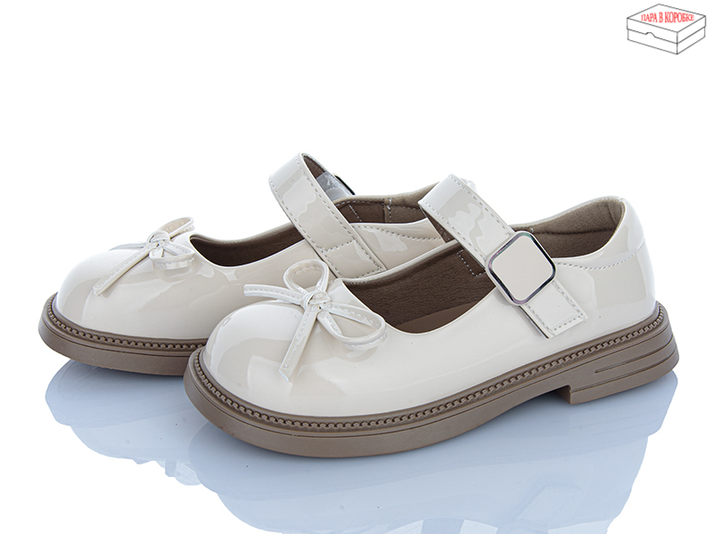 Туфли Clibee-ShoSho (31-36) DC801-3 beige (деми)
