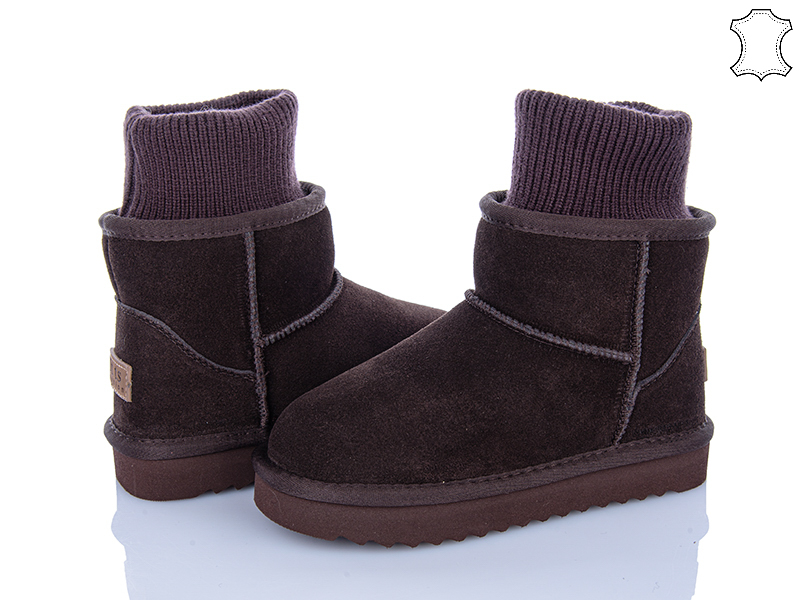 Угги ITTS (32-37) 7790 brown (зима)