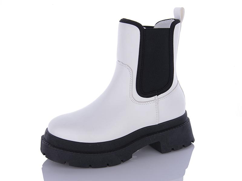Ботинки Obuv Ok (36-41) JP28 white (деми)