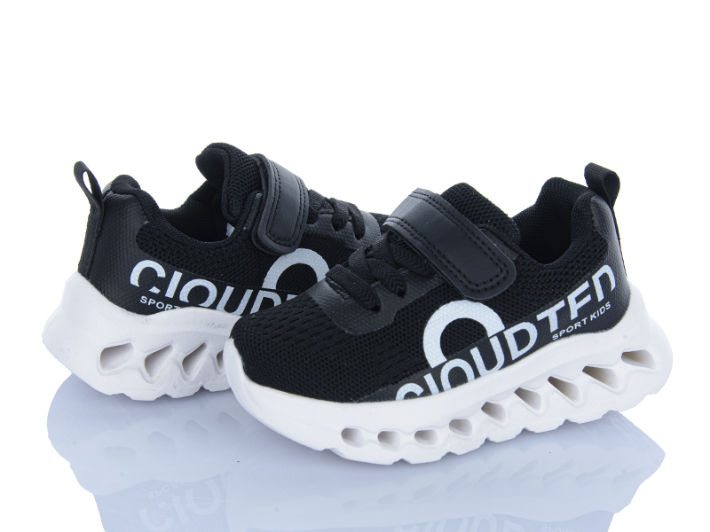 Кроссовки Clibee (25-30) LB3300 black-white (деми)