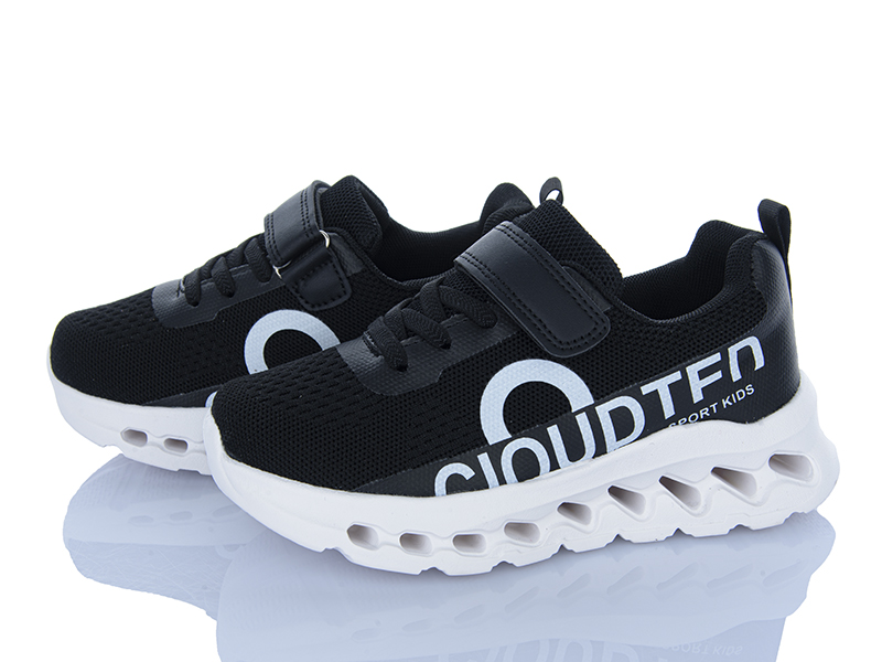 Кроссовки Clibee (31-36) LC3301 black-white (деми)
