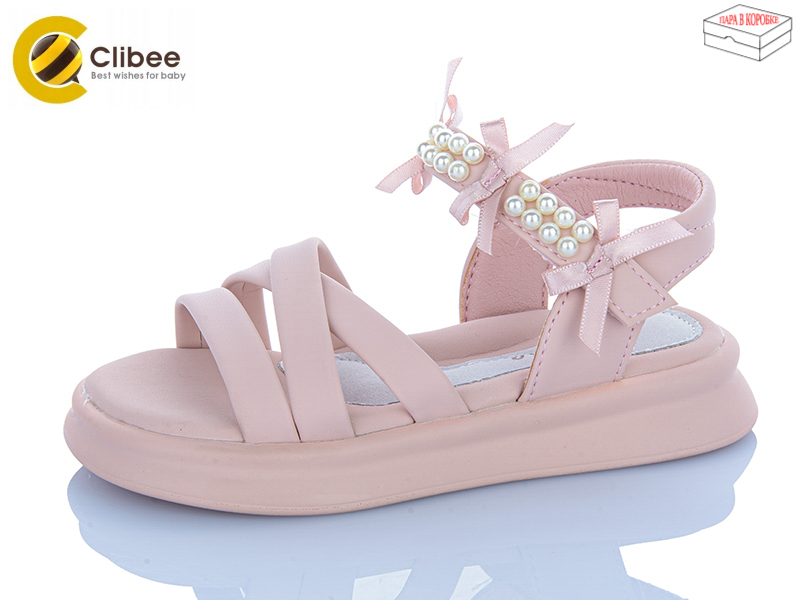 Босоножки Clibee-Apawwa (28-33) AB725-1 pink (лето)
