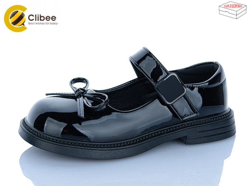 Туфли Clibee-Apawwa (31-36) DC801-1 black (деми)