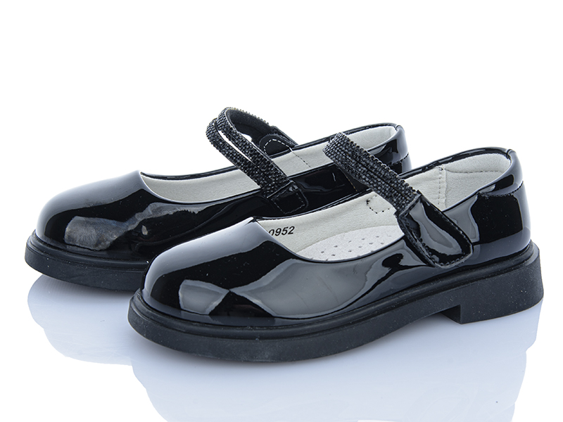 Туфли Clibee (24-29) ABC0952 black (деми)