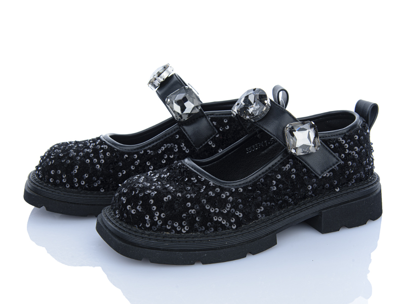Туфли Clibee (31-37) ABC35339 black (деми)
