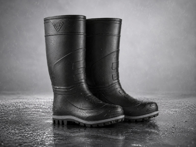 Сапоги Slipers (41-45) RB101 чорний (деми)