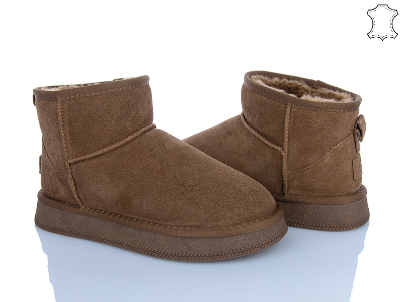Угги PL PS (37-41) 5854 camel (зима)