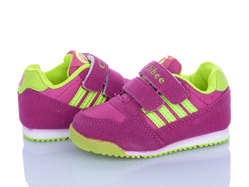 Кроссовки Apawwa (21-26) K127 peach-green (деми)