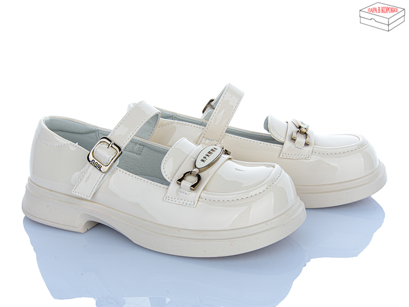 Туфли Clibee-ShoSho (32-37) ABC3683P beige (деми)