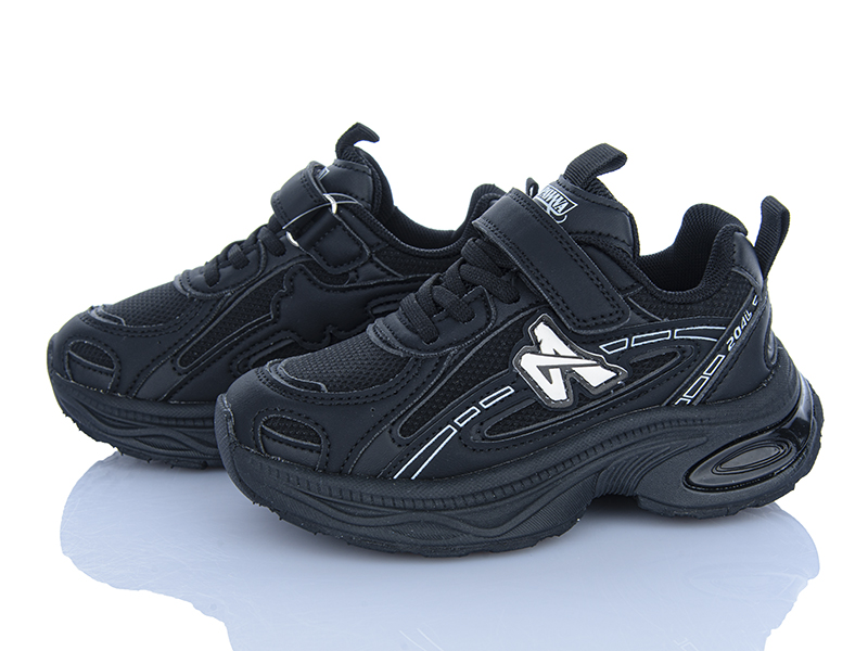 Кроссовки Clibee-ShoSho (27-31) ABY1562P-1 black (деми)