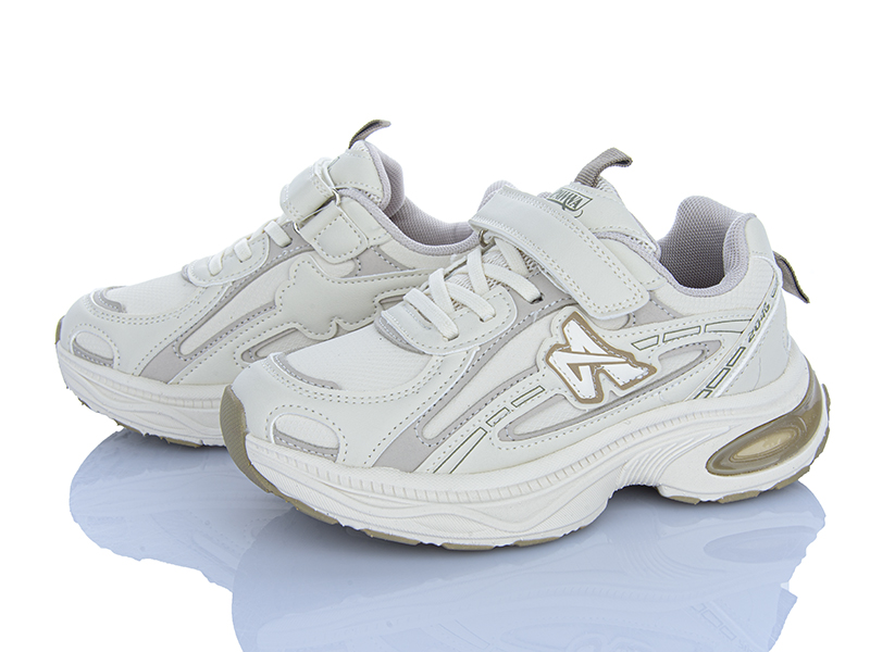 Кроссовки Clibee-ShoSho (32-37) ABY1563P-1 beige (деми)