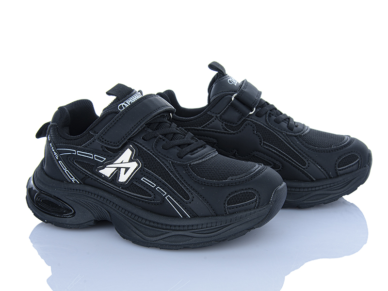 Кроссовки Clibee-ShoSho (32-37) ABY1563P-1 black (деми)