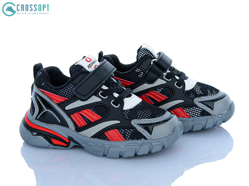 Кроссовки CrossOpt (21-25) NC64-1 black (деми)