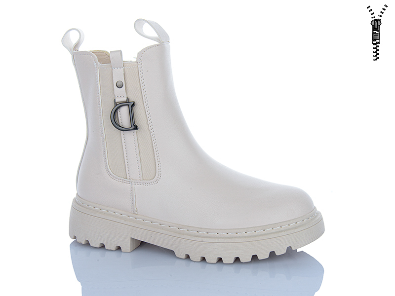 Ботинки Super Gear (36-41) 0025-014 beige (деми)