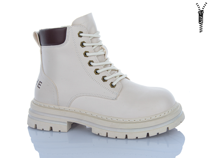 Ботинки Super Gear (36-40) 0025-037 beige (деми)