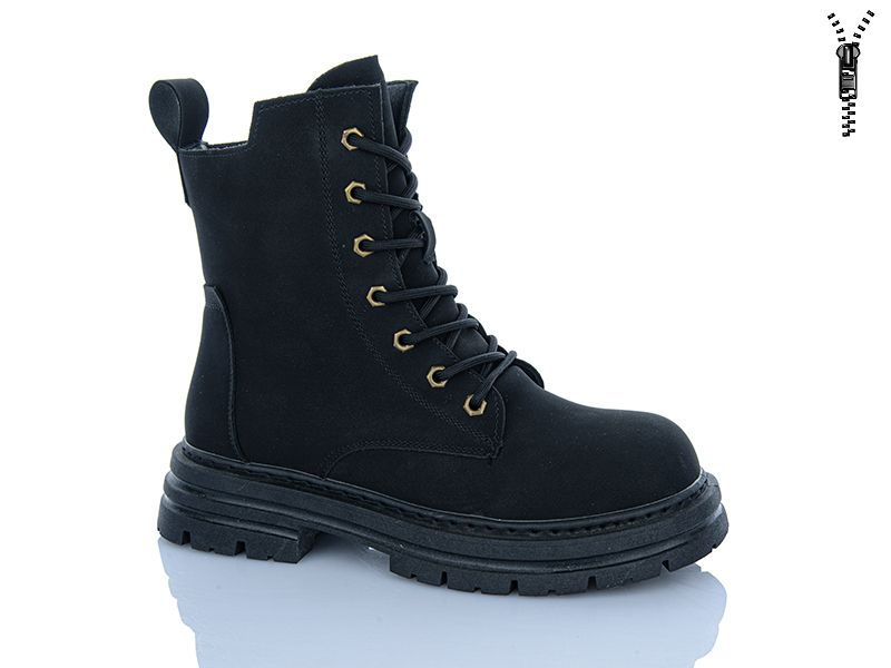 Ботинки Super Gear (36-40) 0025-038 black (деми)