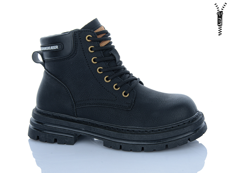 Ботинки Super Gear (36-40) 0025-040 black (деми)