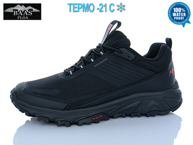 Кроссовки Baas (41-46) M7646-1C термо (деми)