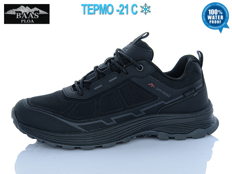 Кроссовки Baas (41-46) M7653-11 термо (деми)